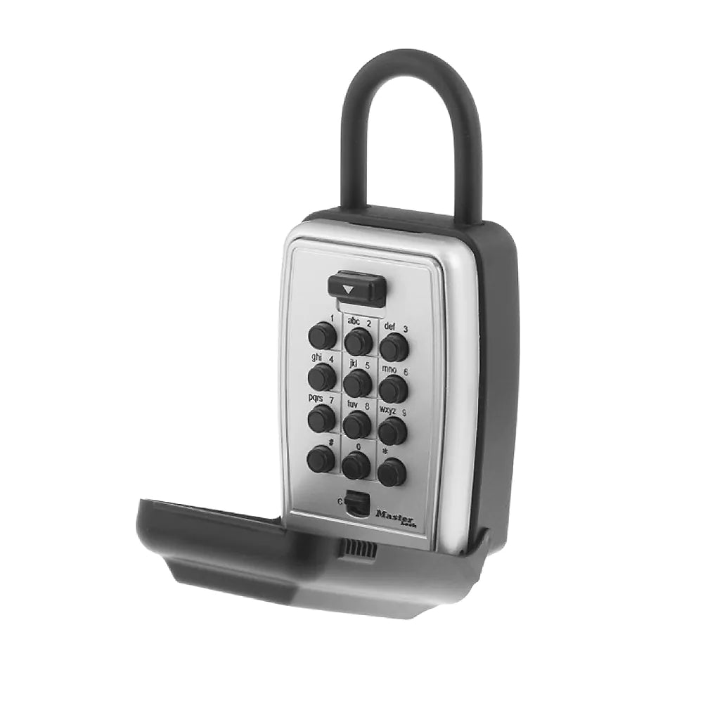 Master Lock 5422D Portable Lock Box - Secure Key Storage for Home, Office & Travel | Heavy Duty Combination Lock Box for Keys, Cash & Valuables | Outdoor & Indoor Use