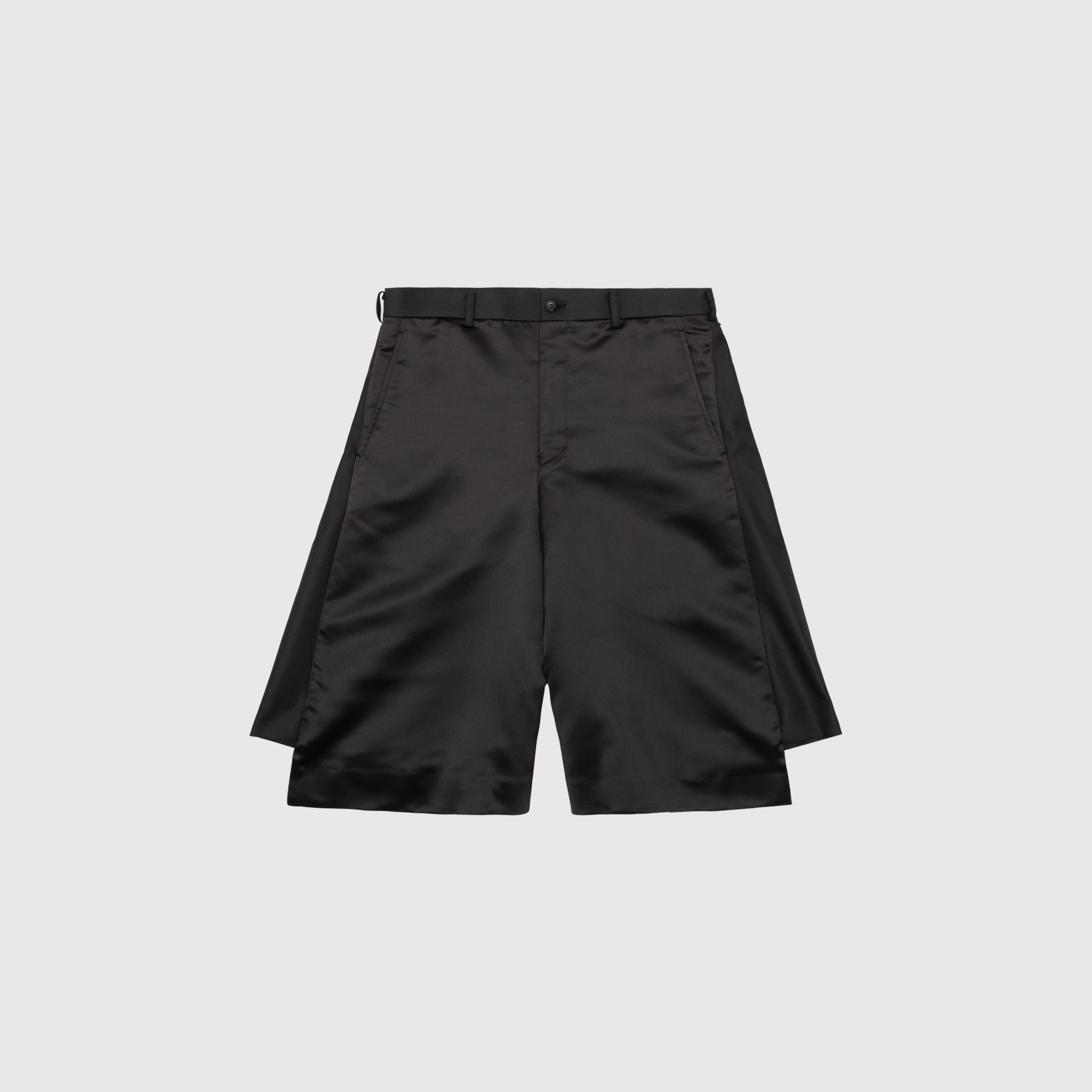 Spliced Satin Shorts for Women - High Waist Comfortable Lounge & Sleep Shorts - Perfect for Yoga, Travel & Summer Wear