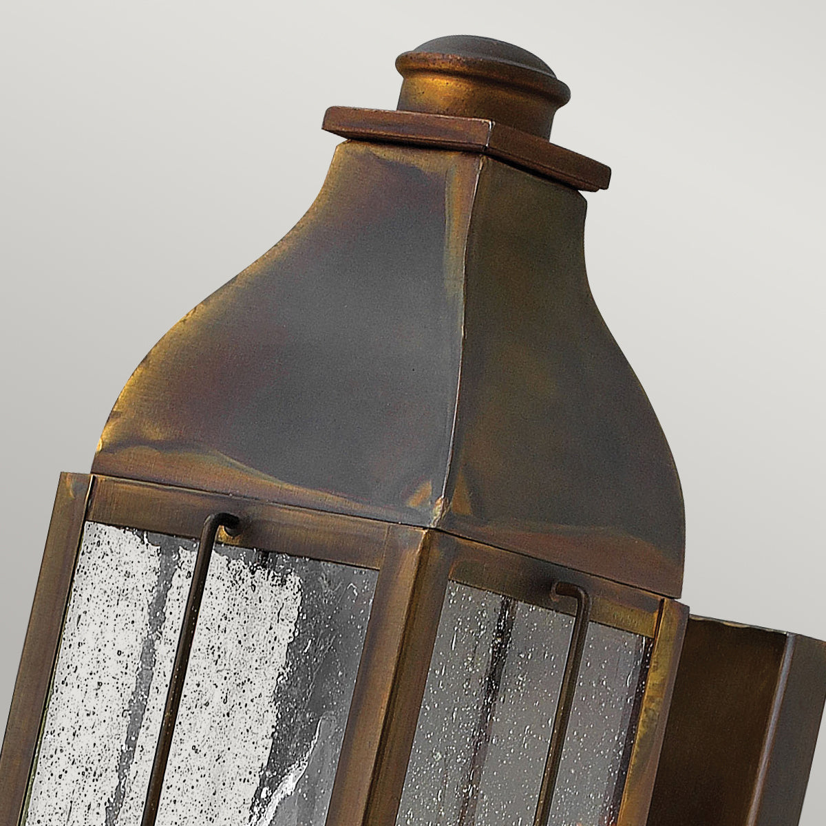 Bingham Small/Medium/Large Wall Lantern with Sienna Finish - Outdoor Lighting for Porch, Patio, and Garden Decor