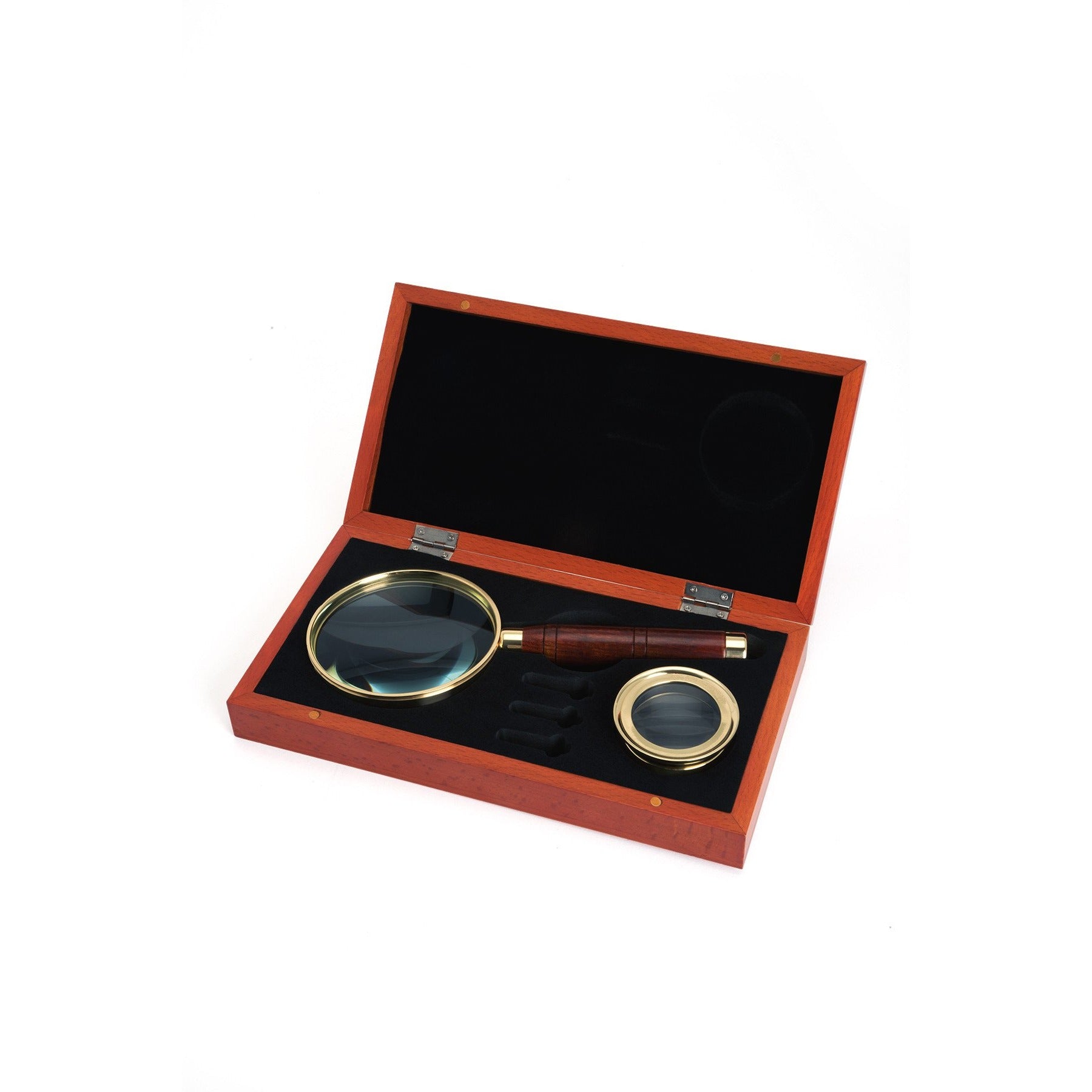 Premium Ambassador Magnifier Set with LED Light - 5X Magnifying Glass for Reading, Jewelry Making, Crafts & Hobbies - Perfect for Seniors & Detailed Work