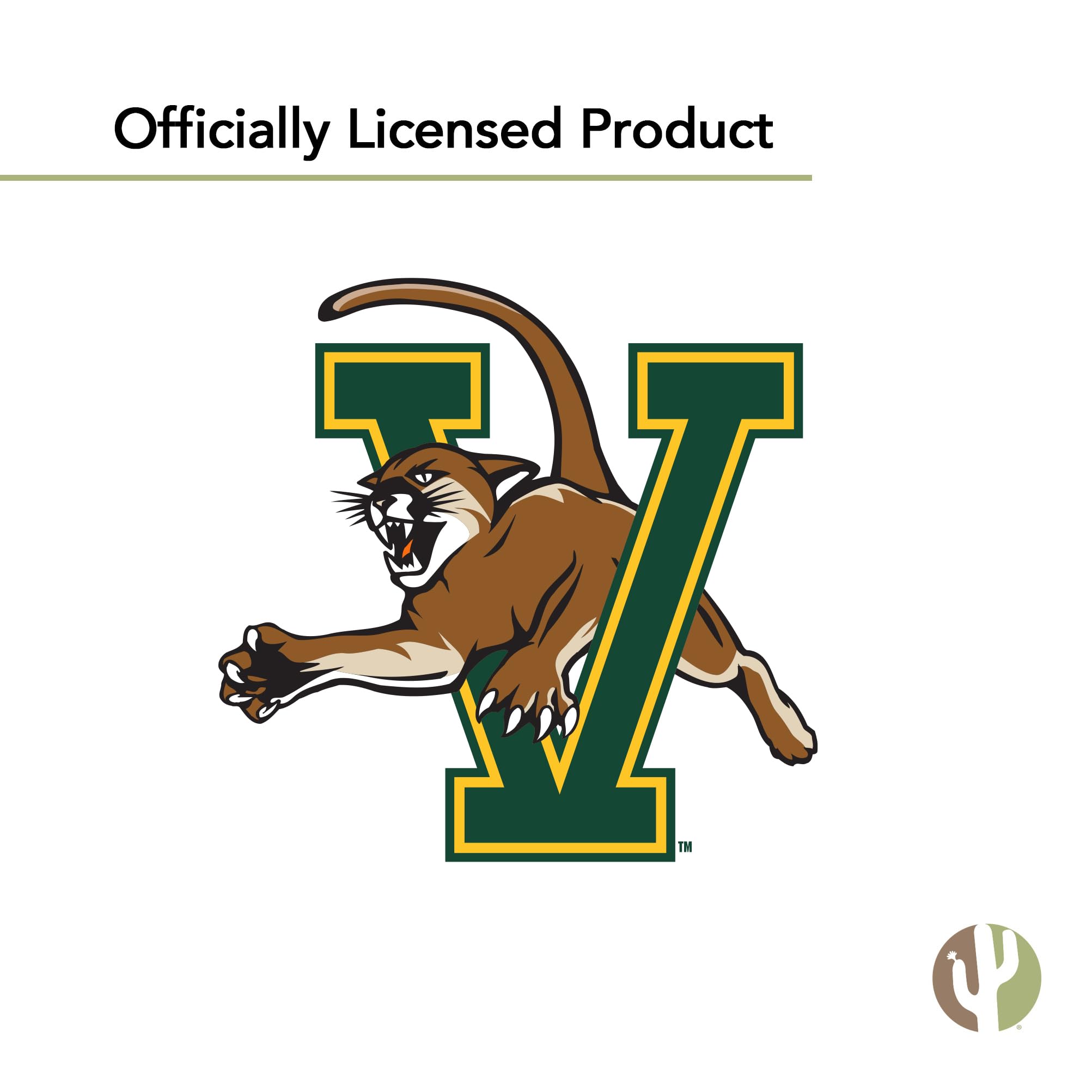 University of Vermont Catamounts Desert Cactus Vinyl Decal Sticker - Waterproof Laptop, Water Bottle, Car, Scrapbook Decor - Perfect for College Dorm, School Spirit & Alumni Gifts (Family Full Sheet)