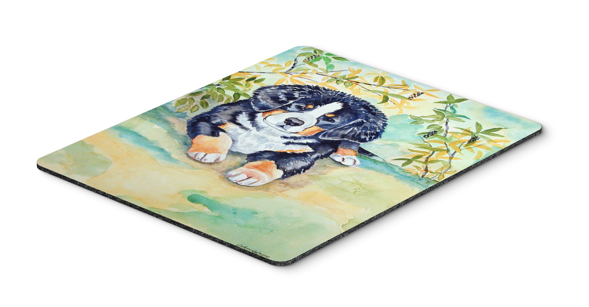 Bernese Mountain Dog Puppy Mouse Pad - Large Washable Non-Slip Desk Mat for Home Office, Gaming & Computer Work | Cute Dog-Themed Mousepad for Laptop & PC Users | Perfect Gift for Pet Lovers