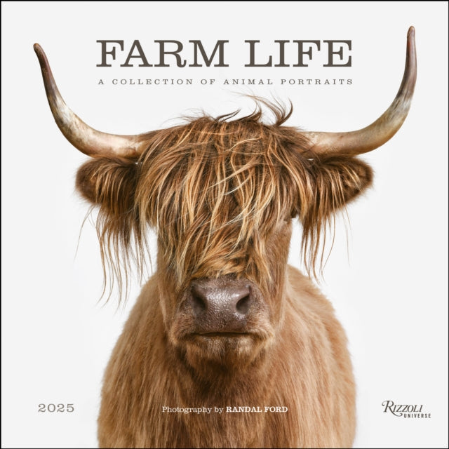 Farm Life 2025 Wall Calendar - Monthly Planner with Beautiful Countryside Illustrations | Perfect for Home, Office, Kitchen & Gift Giving