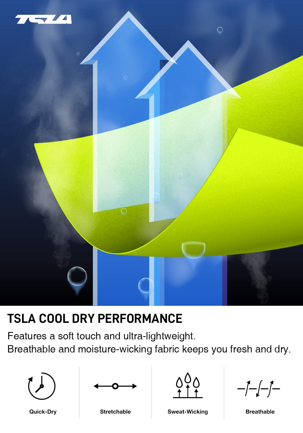 TSLA Men's 3 Inch Running Shorts - Quick Dry Mesh Athletic Shorts for Jogging, Workout & Marathon Training - Perfect for Gym, Outdoor Sports & Summer Activities