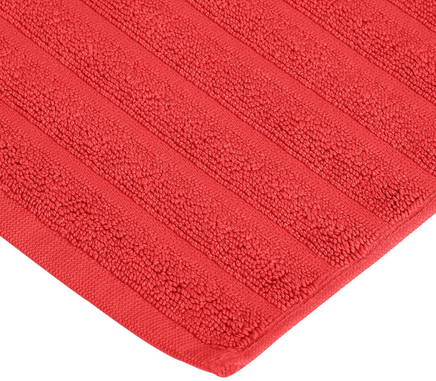 Eco-Friendly 2-Piece Cotton Bath Mat Set - Super Absorbent, Soft & Non-Slip - Perfect for Bathroom, Shower & Spa Relaxation