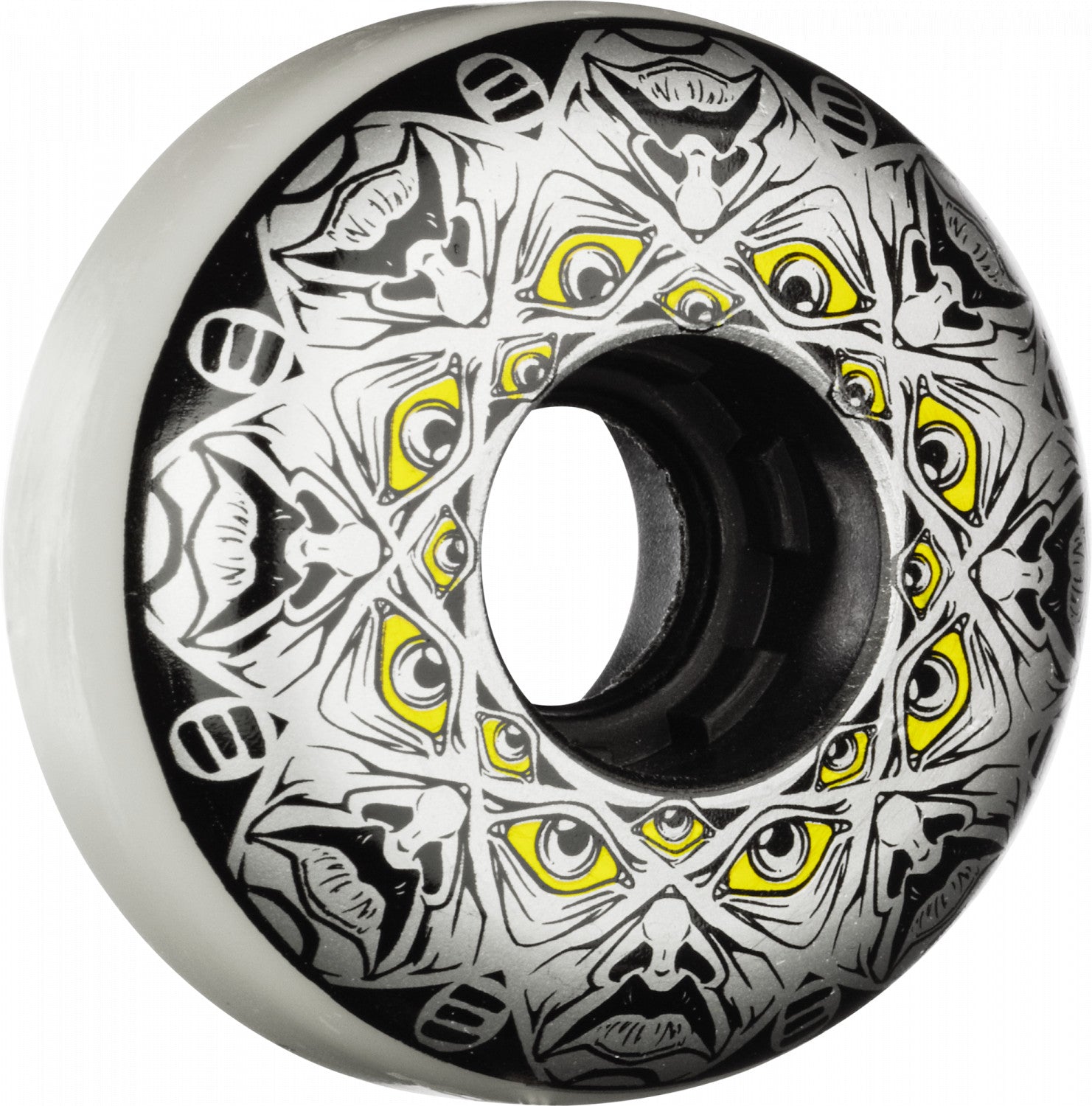 Eulogy Inline Wheels Pro Abdiel Colberg Legend 55mm 90a 4 Pack - High-Performance Skate Wheels for Aggressive Inline Skating & Park Rides