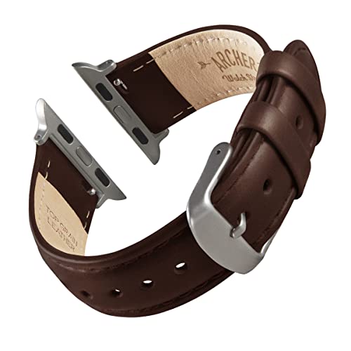 Dark Chestnut/Matched Thread, Matte Silver Hardware