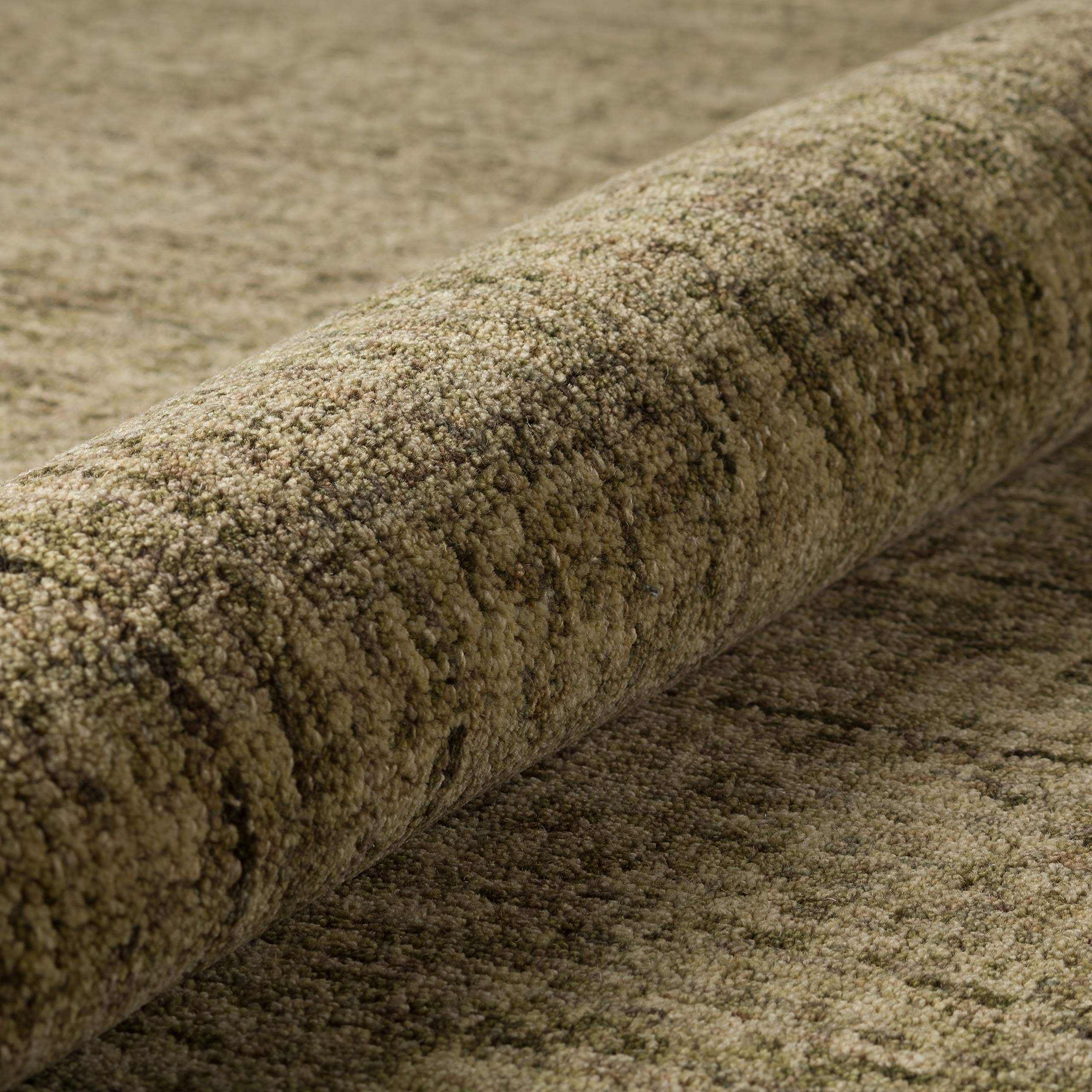 Addison Rugs Eastman Green 9' x 13' Rectangle Soft Area Rug - Easy Clean, Non-Shedding, Stain Resistant - Perfect for Bedroom, Living Room, Dining Room, Entryway & Kitchen - Cozy Home Decor & Floor Protection