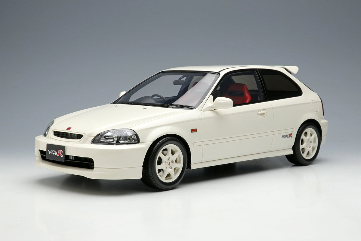 EIDOLON 1:18 Scale Honda Civic Type R (EK9) 1997 Early Version Diecast Model Car - Collectible Japanese Tuner Vehicle for Display & Racing Enthusiasts
