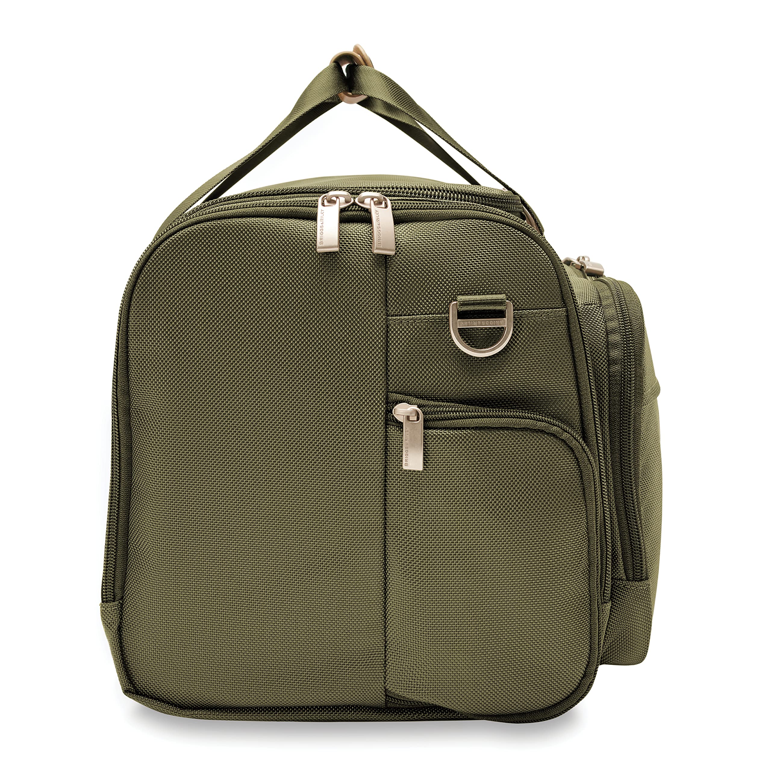 Briggs & Riley Premium Expandable Travel Duffel Bag - Carry-On Luggage for Business & Leisure Trips - Durable, Water-Resistant & Spacious for Gym, Weekend Getaways & Air Travel