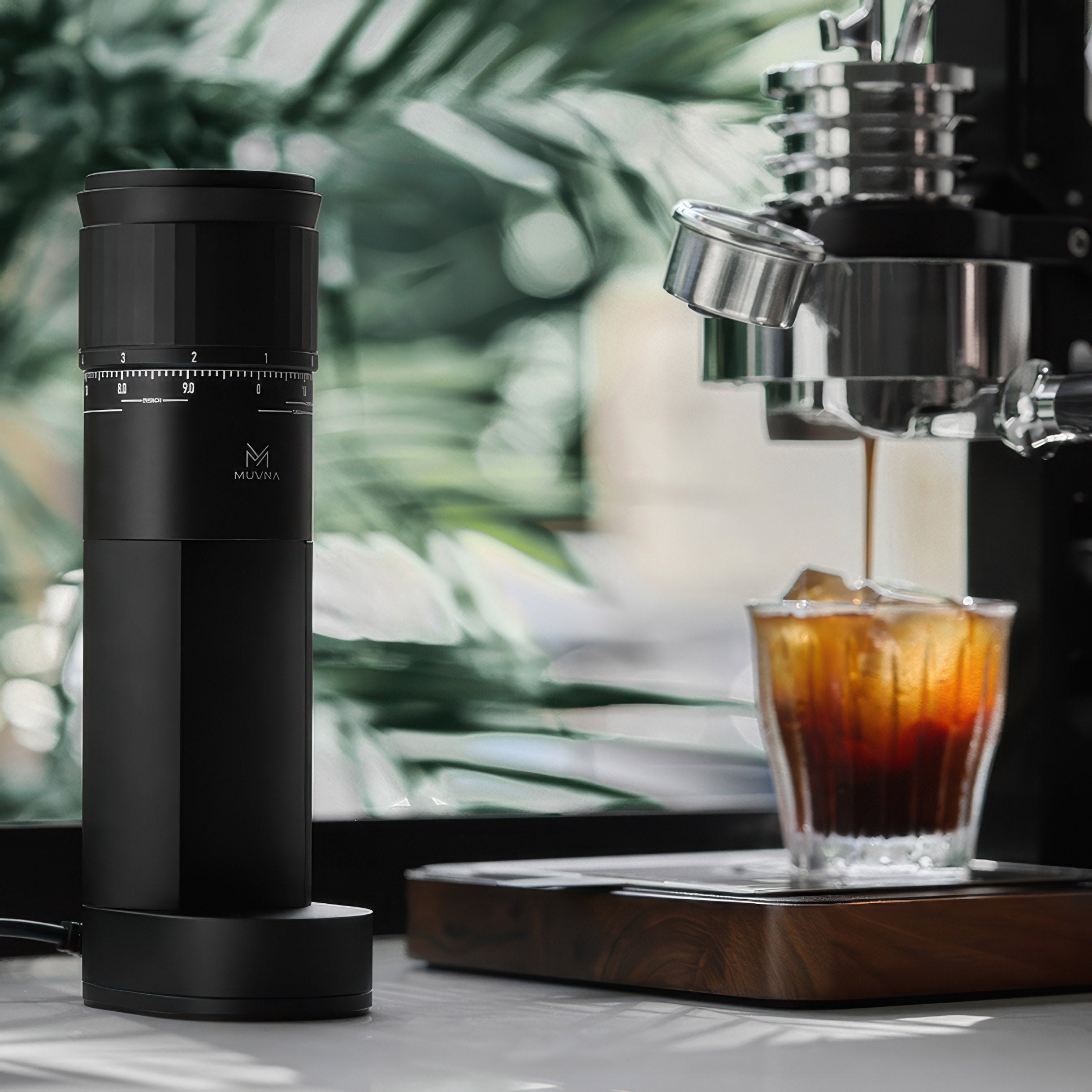 Premium Electric Coffee Grinder for Home Use - Adjustable Burr Mill with 18 Grind Settings for Espresso, Drip & French Press - Perfect for Fresh Ground Coffee & Gourmet Brewing at Home