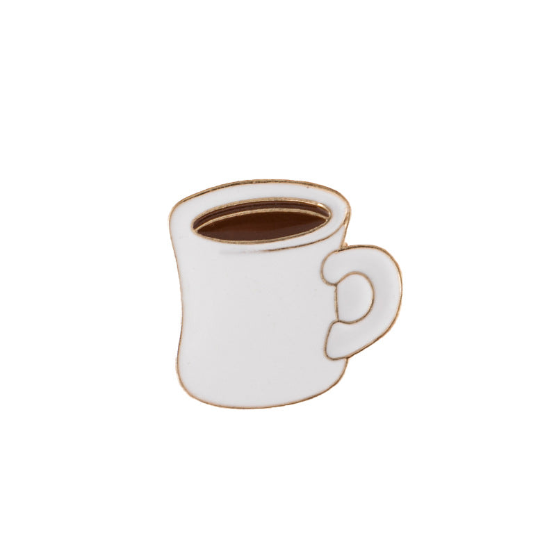 I.XXI Coffee Cup Pin - Cute Coffee Lover Enamel Pin Badge for Backpacks, Jackets & Gifts - Perfect for Baristas & Coffee Enthusiasts