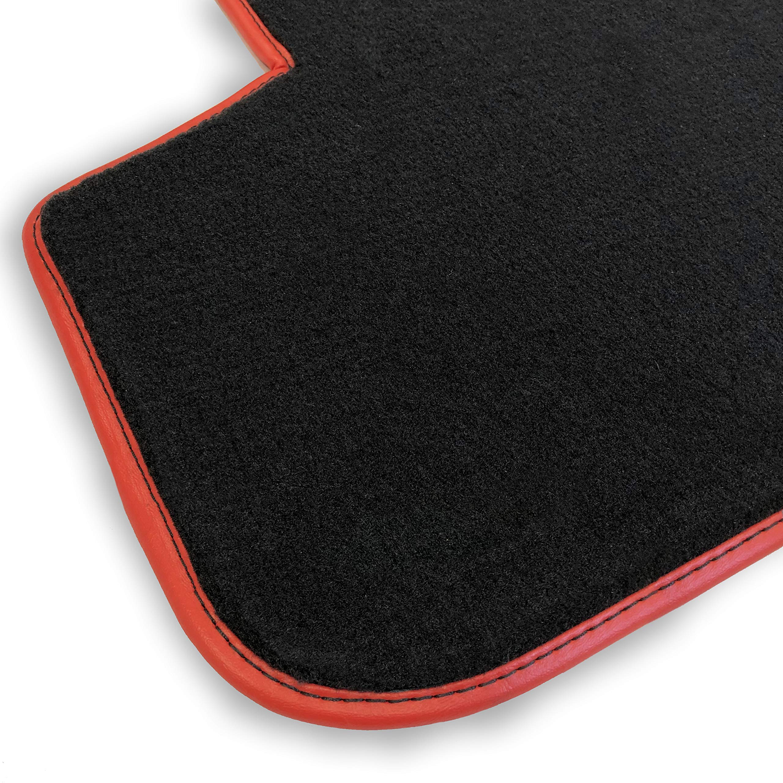 Premium Custom-Fit Carpeted Floor Mats for 2014-2019 Corvette C7 - Luxury Car Floor Liners (Charcoal, Convertible Z06 Flags) | Perfect for Daily Driving & Car Shows