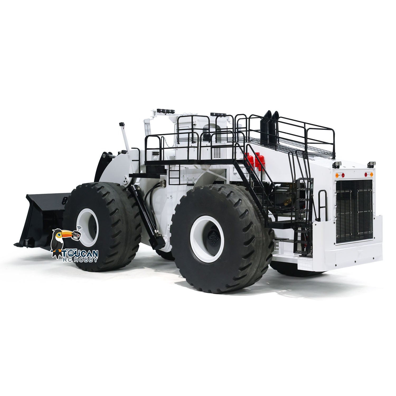 150KG TOUCAN L2350 1/14 Scale Heavy Duty RC Hydraulic Excavator Loader - Remote Control Construction Truck Toy for Adults & Kids, DIY Model (150x58x60cm) - Perfect for Construction Simulation, STEM Learning & Outdoor Play