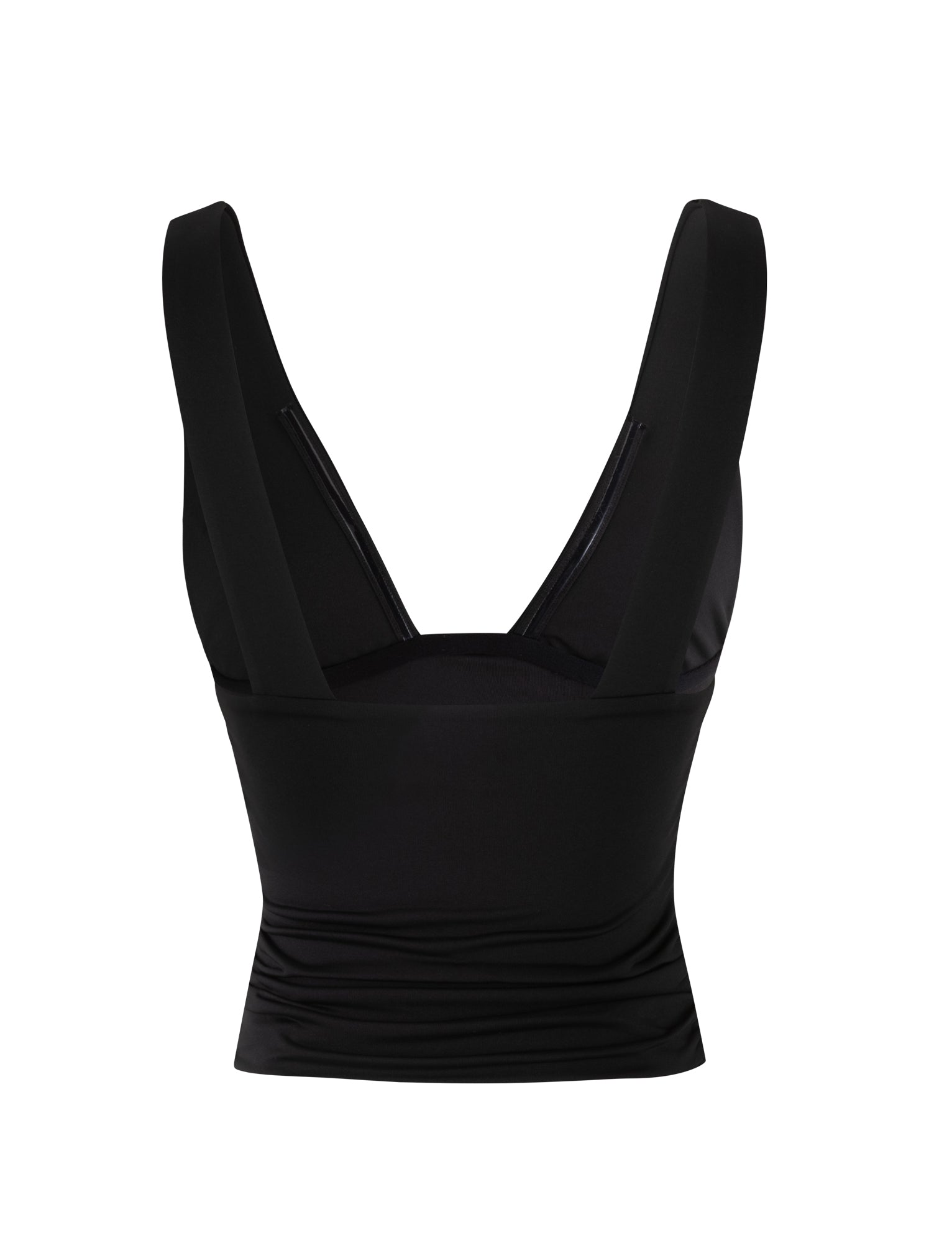 LUNARIA Women's Black Top - Stylish & Comfortable Blouse for Casual Wear, Office, and Evening Outfits
