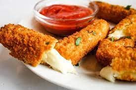 Gourmet Kitchn Petite Cuisine Breaded Mozzarella Cheese Sticks - 3 Pack (5 lb Each, 15 lb Total) | High Protein Snack for Parties, Game Nights & Family Gatherings | Crispy Frozen Appetizer for Entertaining