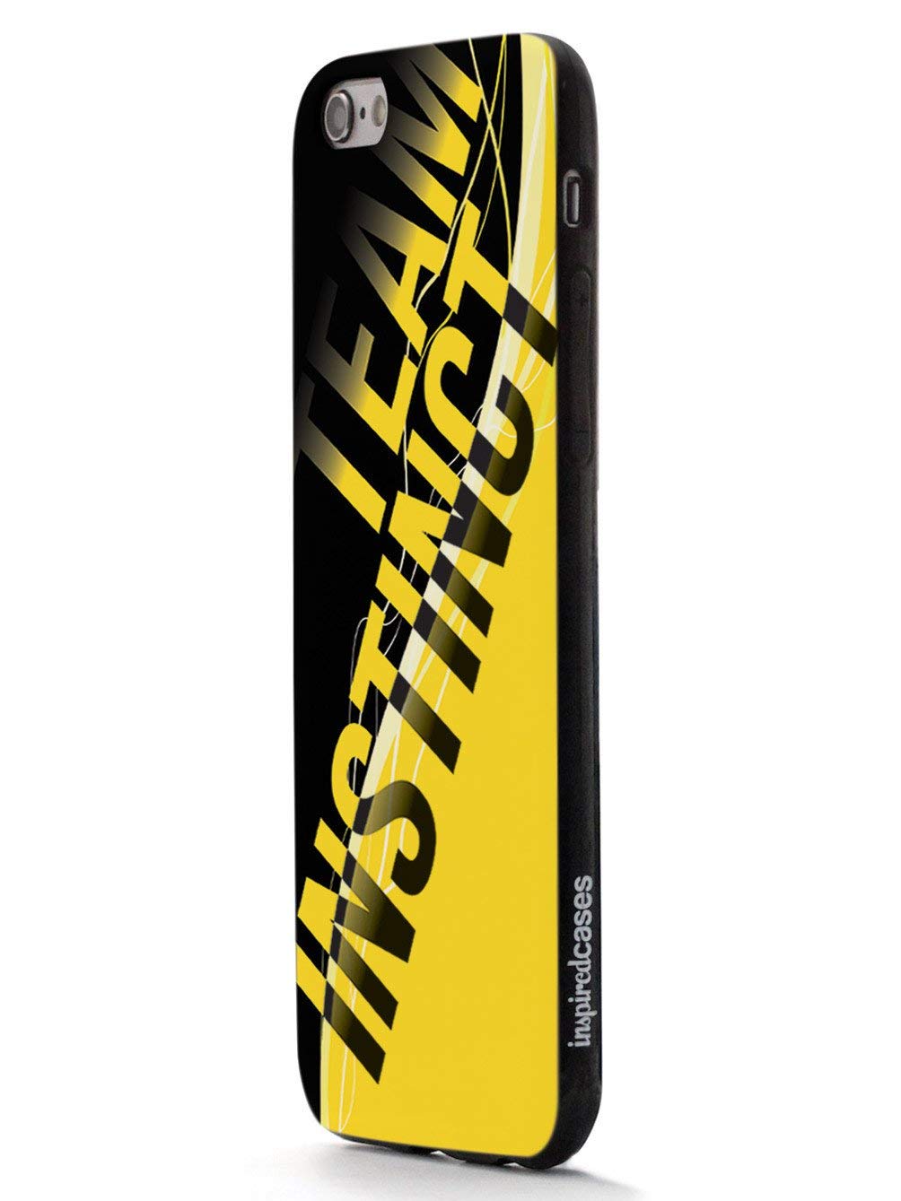 **Inspired Cases - iPhone XR Case Compatible - 3D Textured Protective Cover for Apple iPhone XR - Team Instinct Design - Yellow - Perfect for Everyday Use & Gaming**