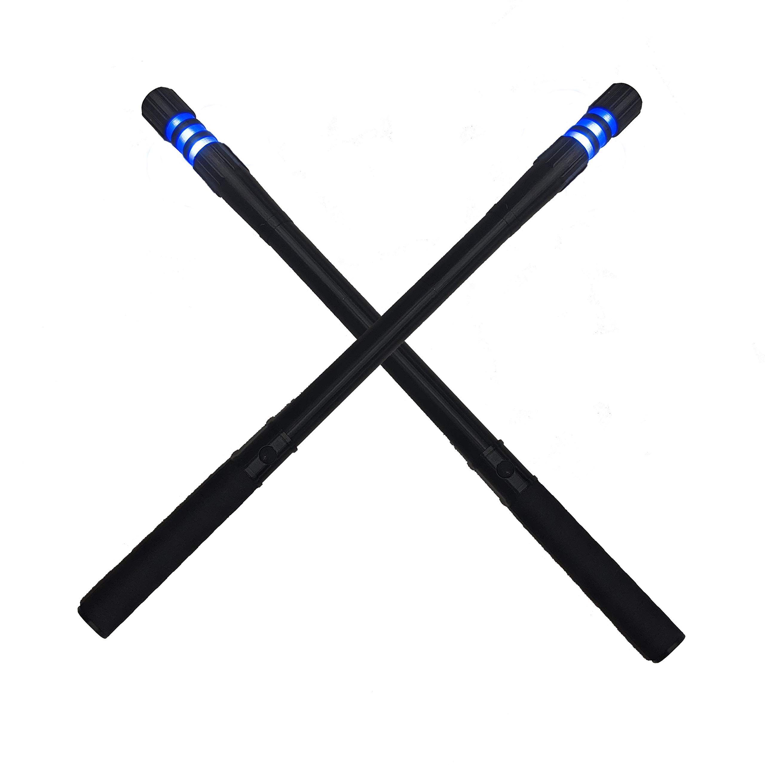 Superhero LED Light-Up Sticks - Glow in The Dark Titan Props for Cosplay, Halloween Costumes & Comic Con Events