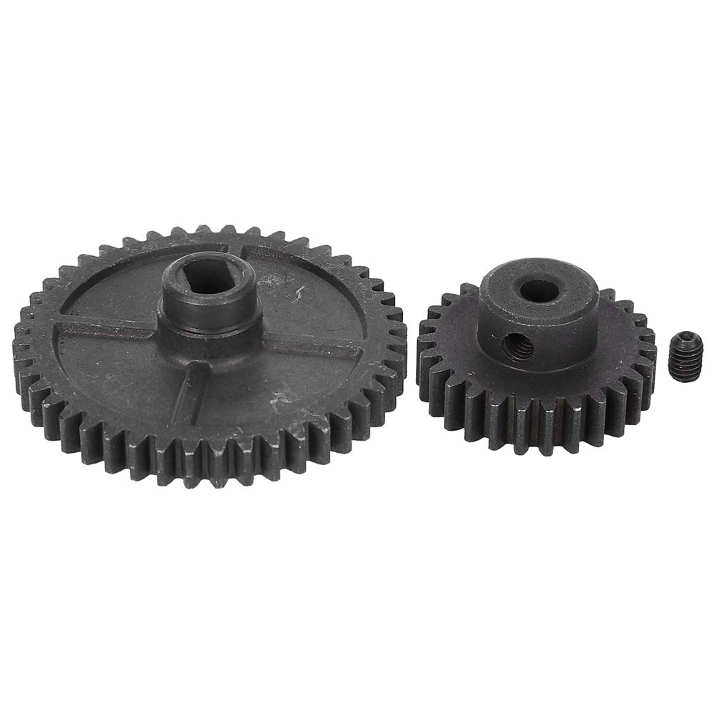1:14 Scale Steel RC Reduction Gear & Motor Gear Upgrade Kit for WLtoys 144001 - High Performance Crawler Spare Parts for Off-Road Racing & Rock Climbing