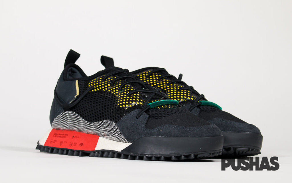 Alexander Wang x Adidas Reissue Run Sneakers - Black/Green/Red Colorway | Limited Edition Running Shoes for Men & Women | Perfect for Streetwear, Gym Workouts & Casual Fashion