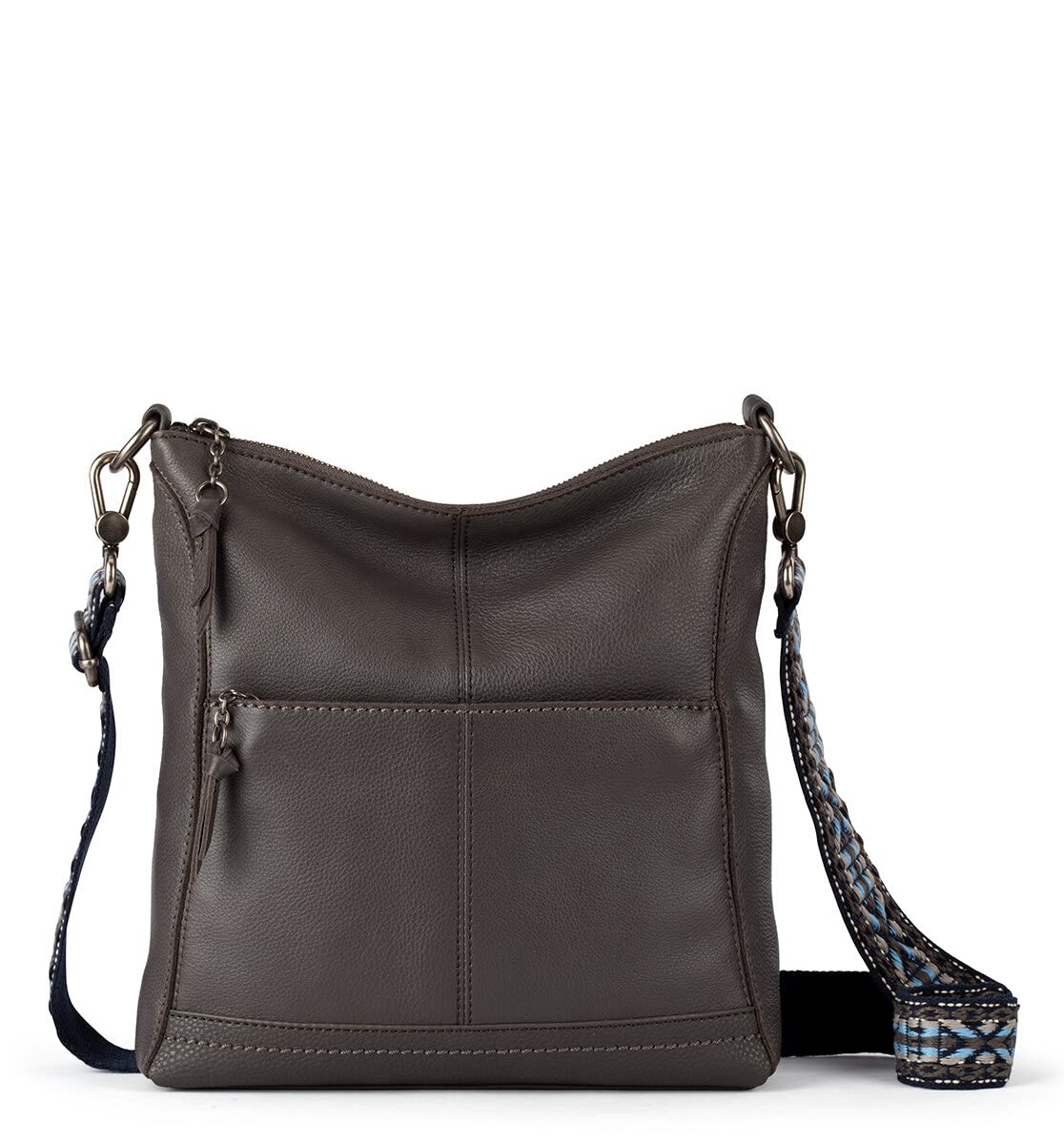 The Sak Lucia Genuine Leather Crossbody Bag - Adjustable Strap Convertible Purse for Women | Perfect for Work, Travel & Everyday Use