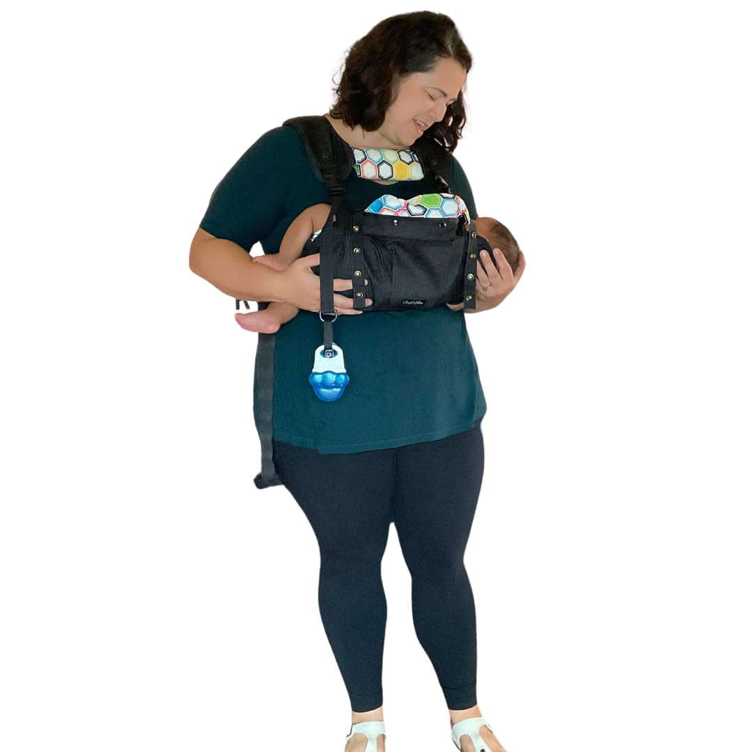 8-35lb | 0-36 Months, 7-in-1 Premium Baby Carrier for Newborn to Toddler - Hybrid Sling & Buckled Breastfeeding-Friendly Infant Carrier - Tactical Baby Gear for Men & Women - Lightweight Toddler Backpack for Travel, Hiking, Shopping and Daily Use