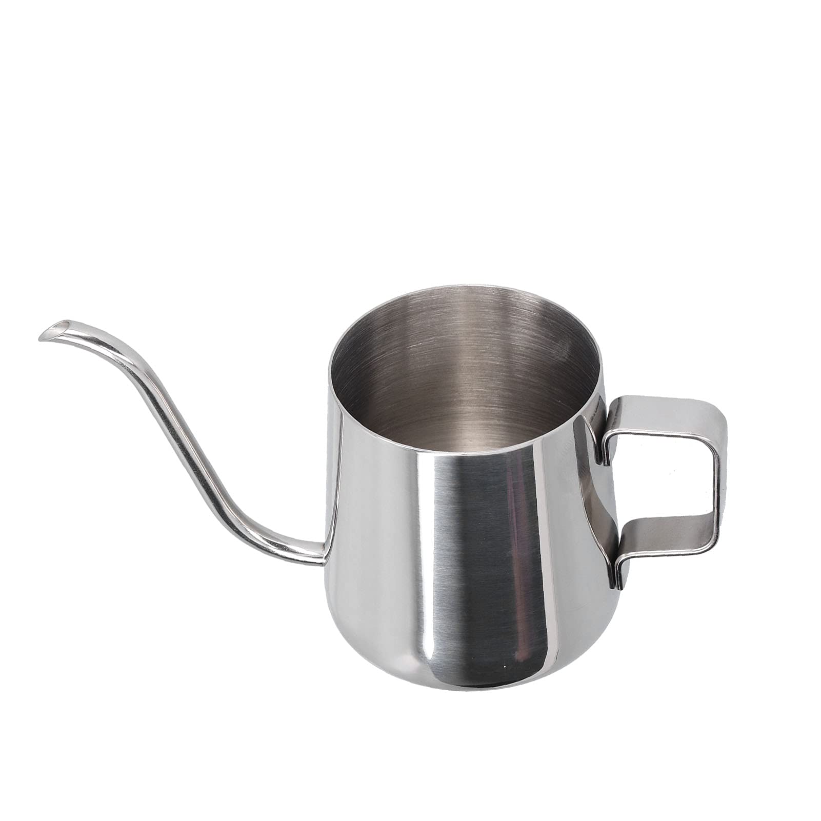 Premium Stainless Steel Gooseneck Coffee Kettle with Hanging Ear - 250ml Pour Over Coffee & Tea Pot for Home, Office, and Camping - Perfect for Pour Over, Drip, and French Press Brewing