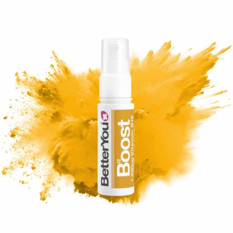 Better You B12 Boost Oral Spray - Fast-Acting Vitamin B12 Supplement for Energy & Immune Support - Great for Busy Professionals & Active Lifestyles