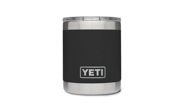 Yeti Rambler Lowball 10 Oz Insulated Tumbler - Black - Perfect for Coffee, Tea & Cocktails at Home or Office