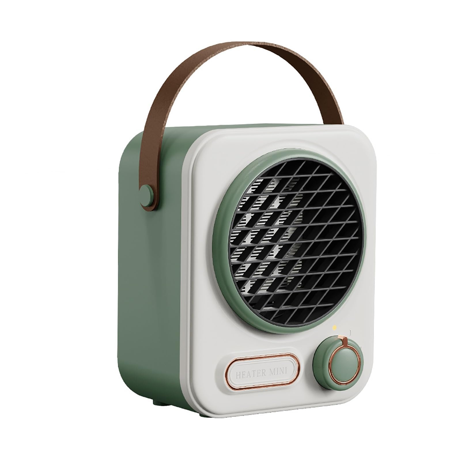 RILOOP 1000W Portable Electric Space Heater with Tip-Over & Overheat Protection - Compact Office Heater for Indoor Use in Bedroom, Home, Workspace | Fast Heating & Energy Efficient for Winter Warmth