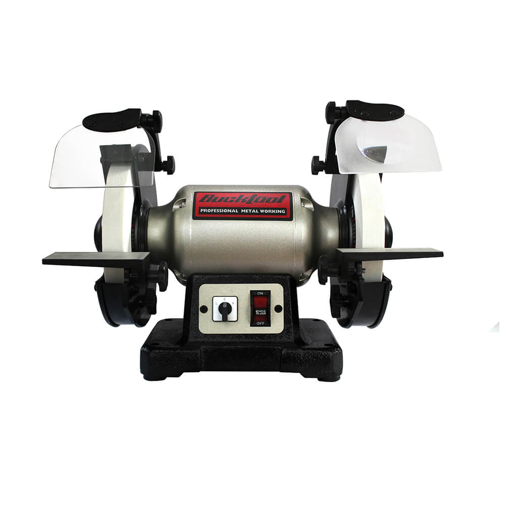 8-Inch Dual Speed Bench Grinder TDS-200DS - Heavy Duty Metal Polishing & Sharpening Tool for DIY & Professional Workshops