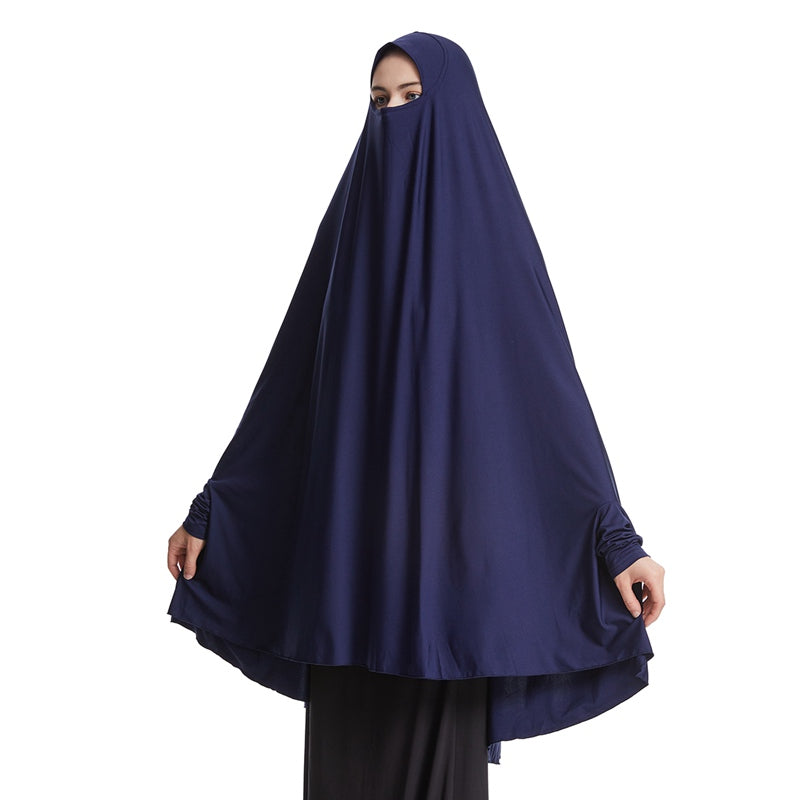 10 Color Options Long Sleeve Jilbab - Modest Muslim Prayer Dress for Women - Perfect for Daily Wear, Prayer & Special Occasions