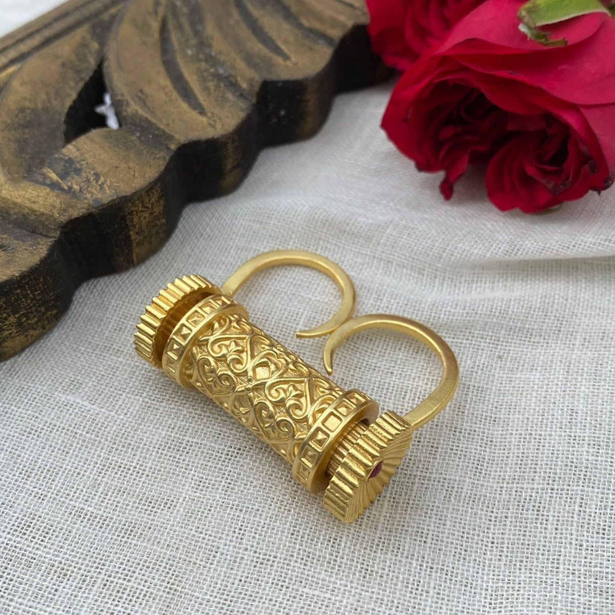 Ancient Scrolls of Time Jewelry Gift Set - Elegant Pendant Necklace & Statement Ring for Women | Perfect for Anniversary, Birthday & Special Occasion Gifts