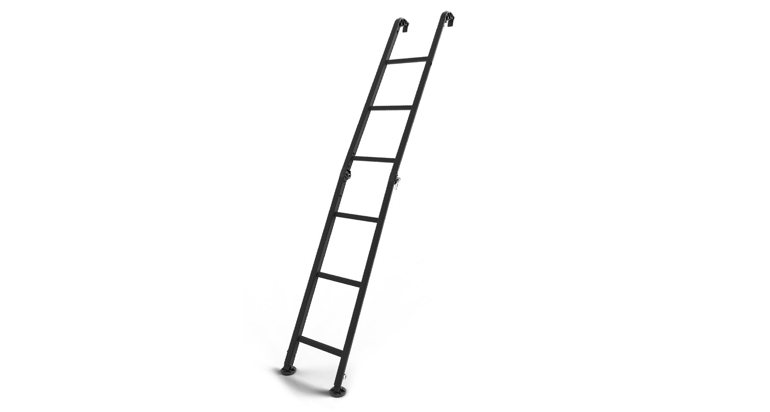 Lightweight Aluminum Folding Ladder - Portable & Sturdy Extension Ladder for Home, Garage, and Outdoor Use - Perfect for Painting, Cleaning, and DIY Projects