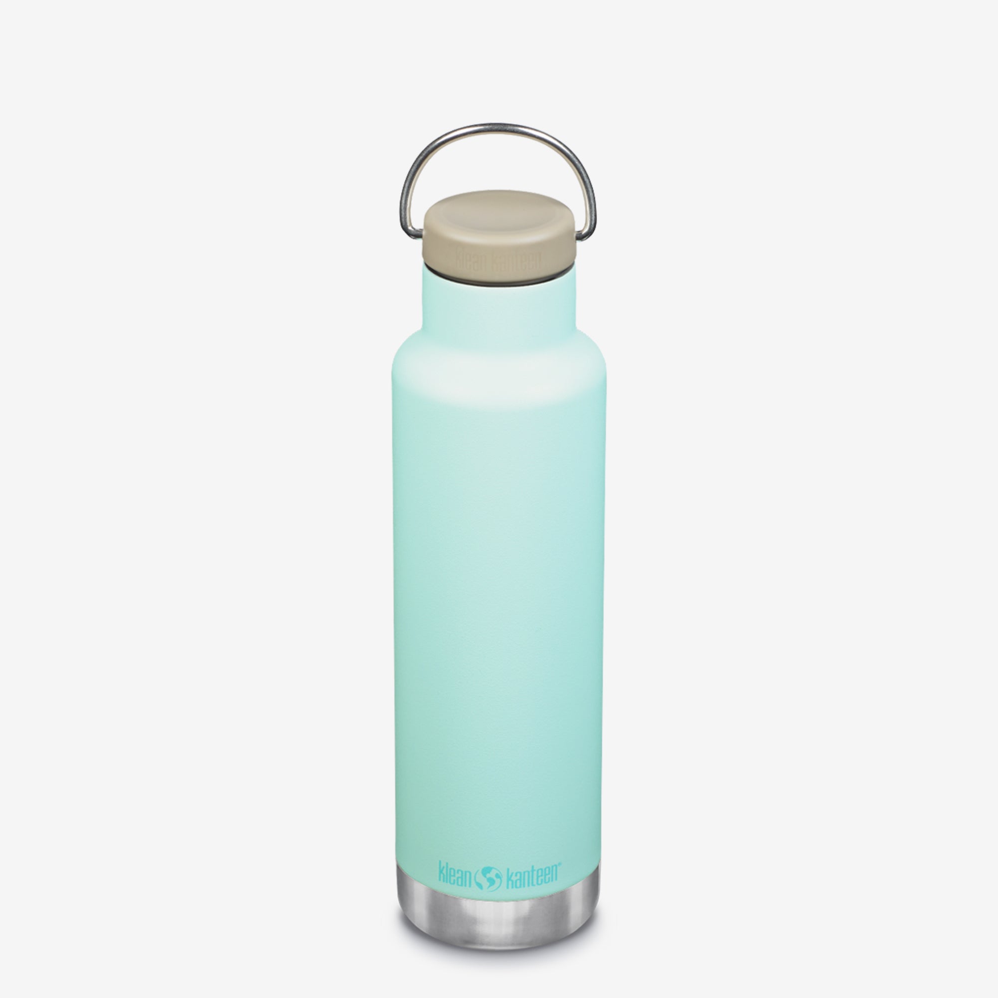20oz (592ml) Stainless Steel Insulated Water Bottle with Leak-Proof Loop Cap - Keeps Drinks Cold 24Hrs/Hot 12Hrs - Perfect for Hiking, Gym & Outdoor Activities