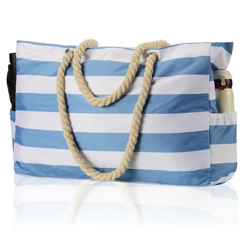 Grayish Blue Stripes
