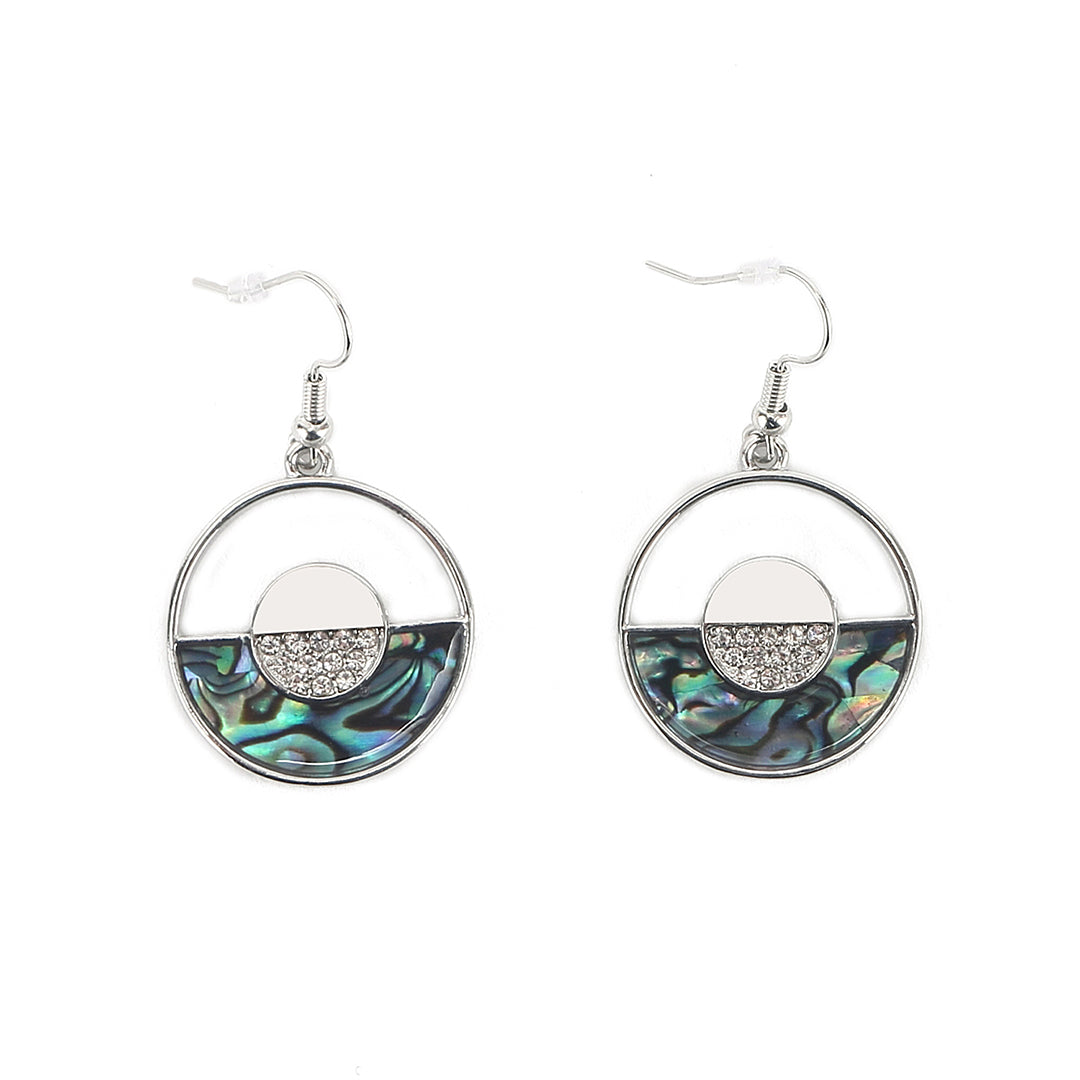 Makamae Ocean Silver Earrings for Women - Handmade Sterling Silver Jewelry - Perfect for Beach Weddings, Boho Fashion & Gift Giving