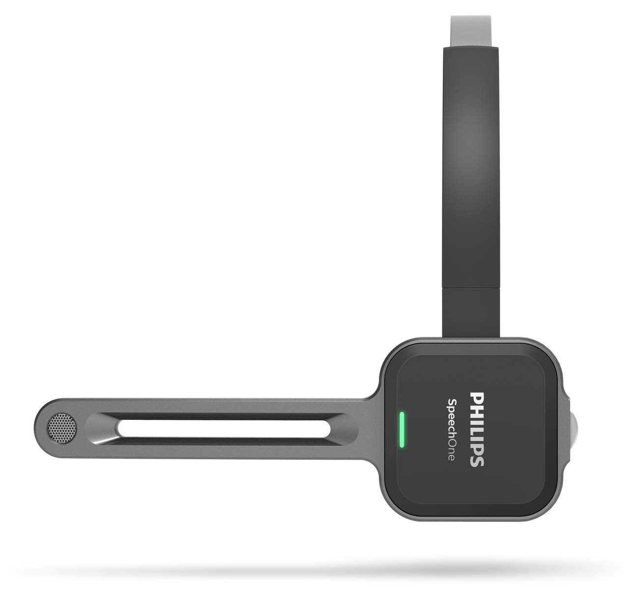 Philips SpeechOne Wireless Dictation Headset with Docking Station, Status Light & Remote Control | ACC4100 AirBridge Wireless Receiver | Ideal for Medical Transcription, Legal Documentation & Office Dictation