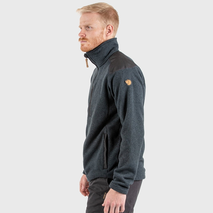 Men's Buck Fleece Jacket F81328 - Warm & Comfortable Outdoor Wear for Hiking, Camping, and Casual Use