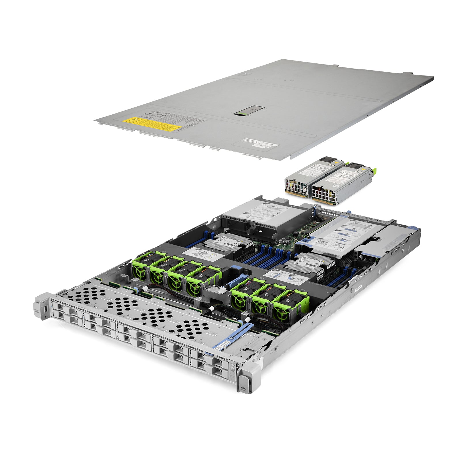 Cisco UCS C220 M5 10 Bay SFF 1U Rack Server Chassis | High-Performance Enterprise Server for Data Centers, Cloud Computing & Virtualization