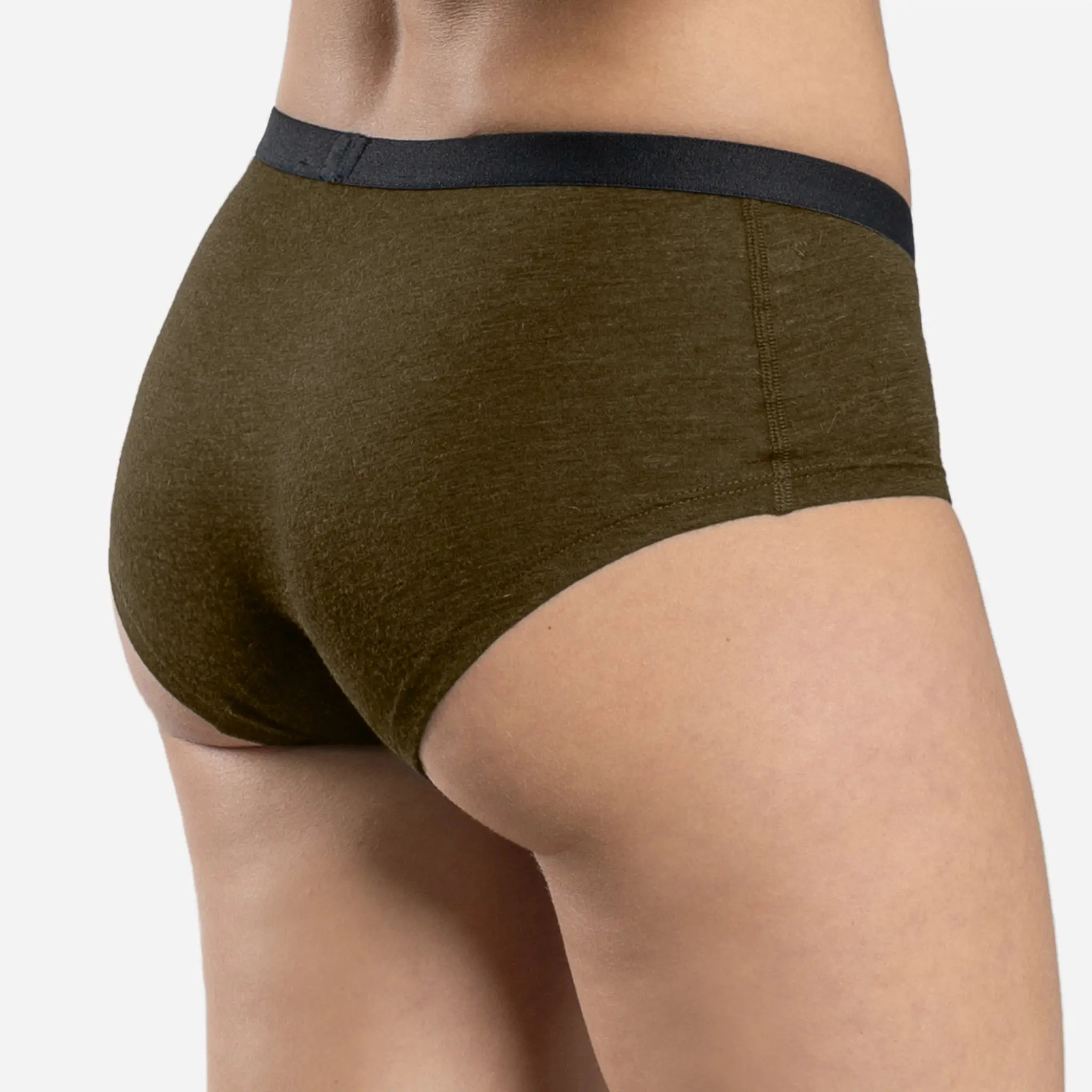 Ultra-Soft Women's Alpaca Wool Underwear - 160 GSM Lightweight Breathable Panties for All-Day Comfort | Perfect for Travel, Yoga & Cold Weather Layering
