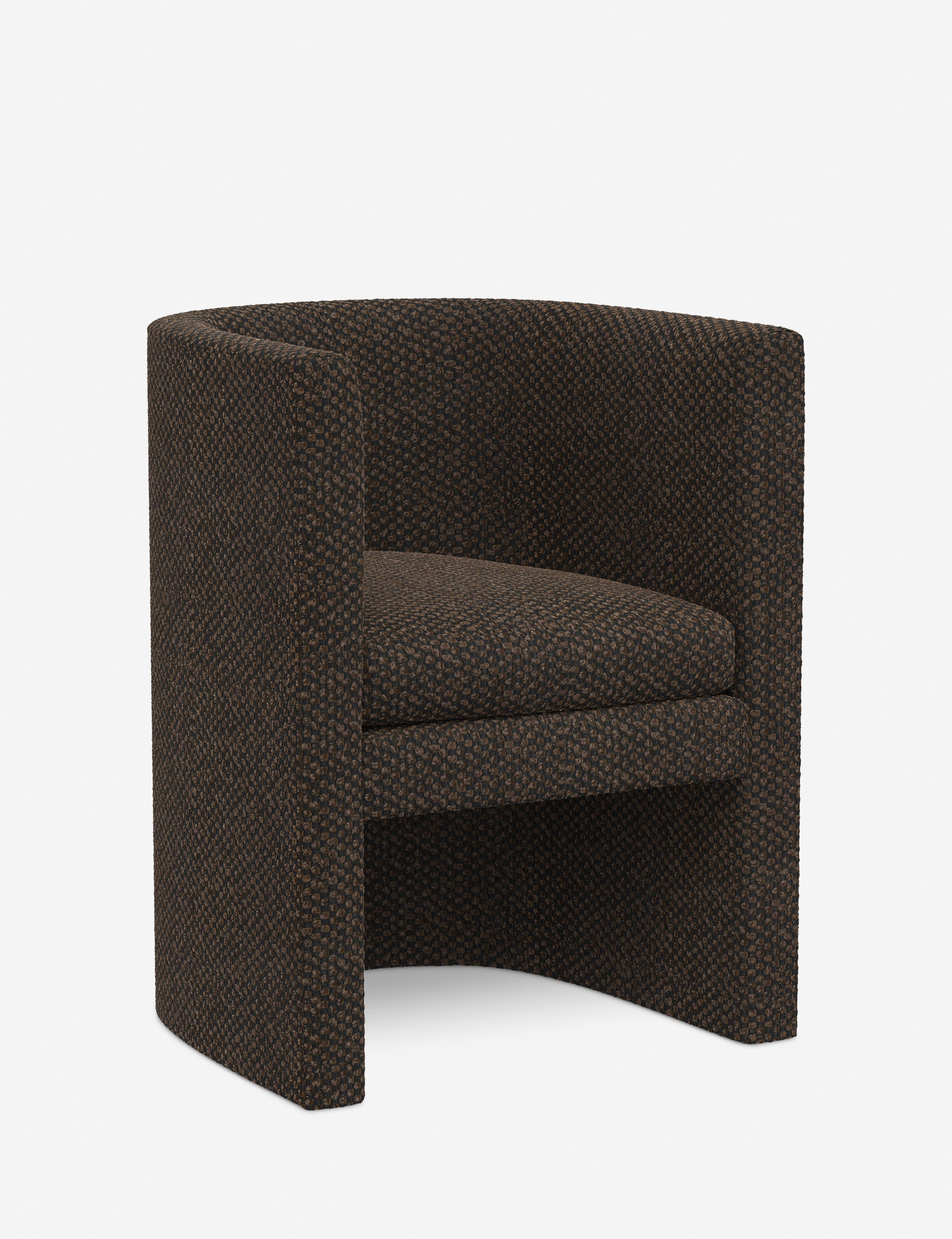 Enfield Dining Chair - Modern Wooden Dining Room Chair with Upholstered Seat - Perfect for Kitchen, Dining Room, and Home Office Use