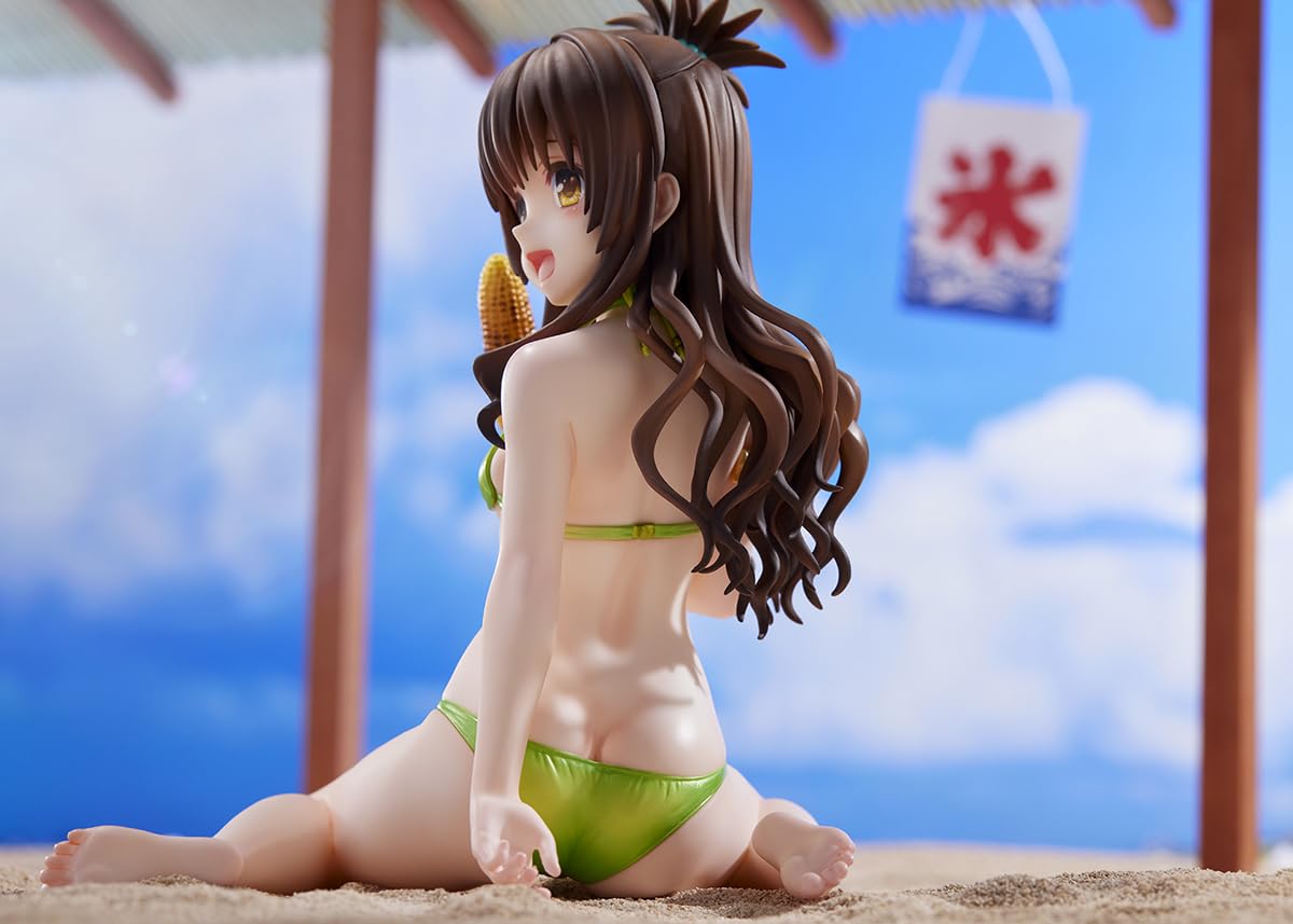 Ques Q Love-RU Darkness 1/7 Scale PVC Figure - Mikan Yuuki in Bikini (12cm) - Anime Collectible for Display & Gift