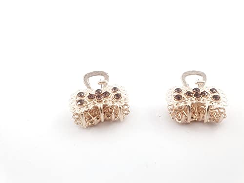 Dhavesai Metal Hair Claw Clips for Women - Multi Design Banana Hair Clips, Small Hair Clamps for Girls (Pack of 2, Assorted Colors & Patterns) - Perfect for Ponytails, Buns & Everyday Hairstyles