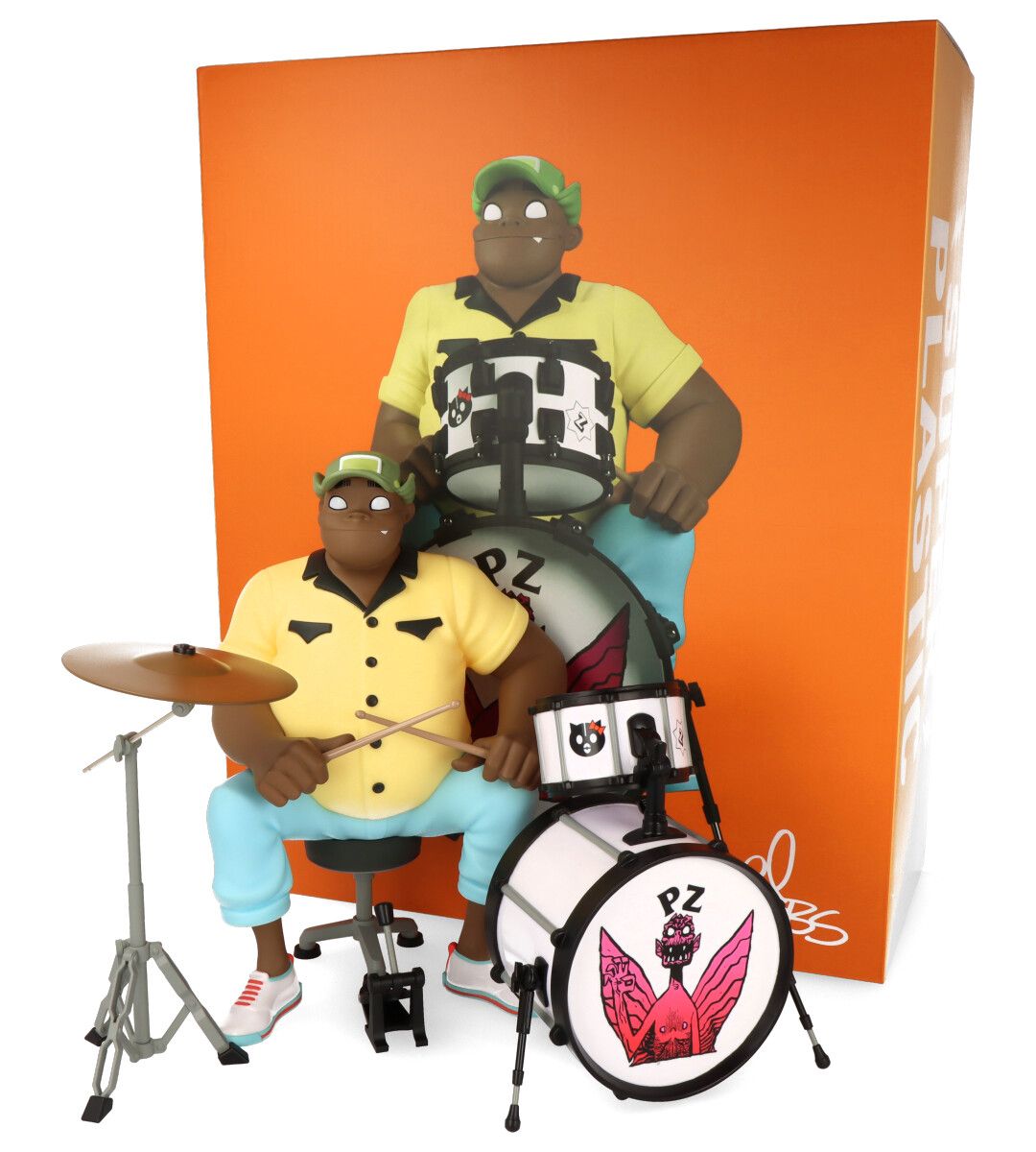 Superplastic Gorillaz Russel Hobbs Collectible Vinyl Figure – Perfect for Music Fans & Pop Culture Collectors – Great for Home Decor, Office Display & Gift Giving