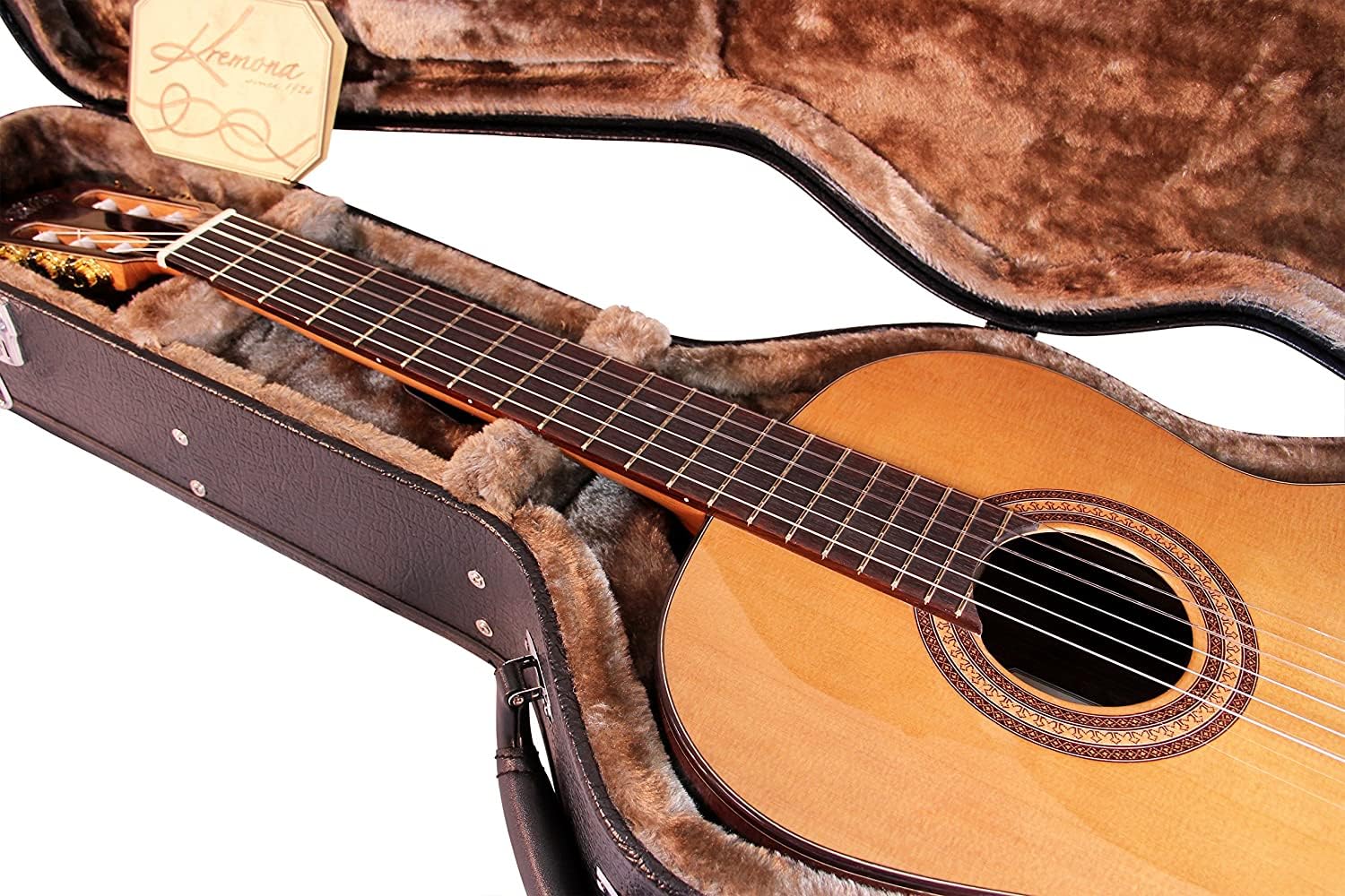 Kremona Fiesta FC Artist Series Classical Nylon String Acoustic Guitar - Perfect for Beginners, Professionals & Live Performances