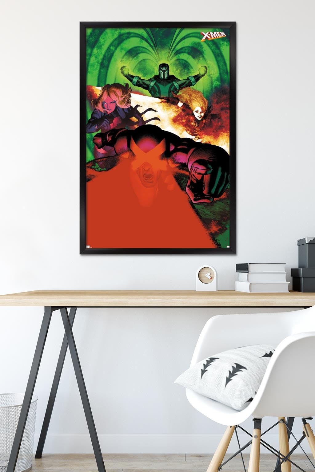 Marvel Comics X-Men Wall Poster - Emma Frost, Magneto, Magik & Cyclops Art Print (34