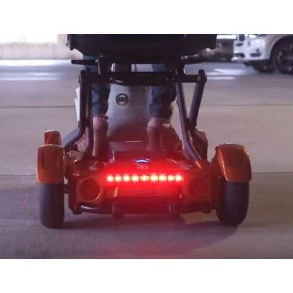EV Rider TeQno AF Folding Mobility Scooter - Lightweight & Portable Electric Scooter for Adults & Seniors - Ideal for Travel, Shopping, and Outdoor Adventures