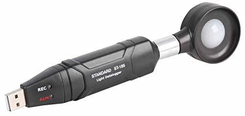 RARAION USB Light Level Data Logger - Accurate Light Measurement Device for Indoor/Outdoor Use - Perfect for Greenhouses, Grow Rooms, and Plant Growth Monitoring