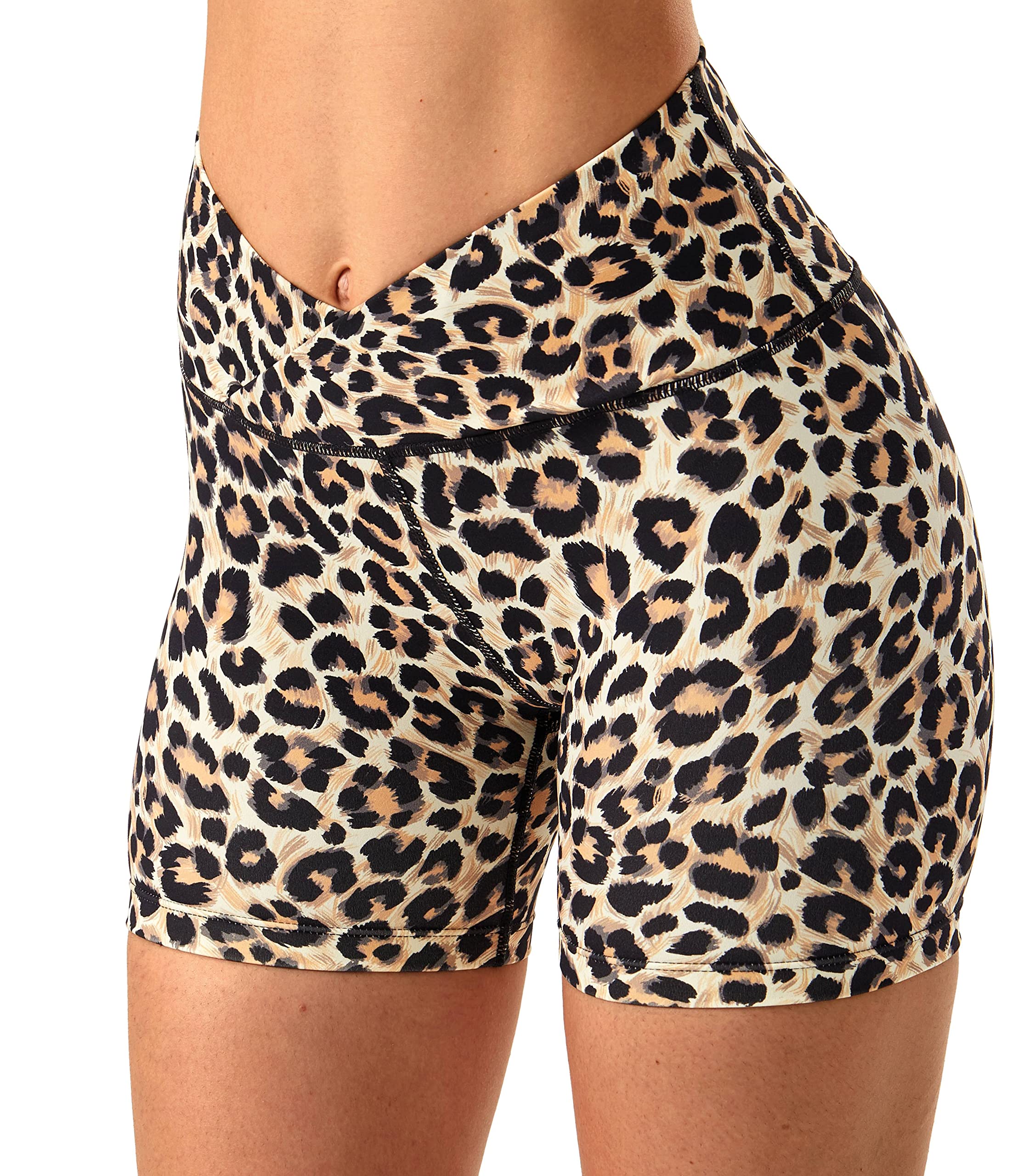 Soothfeel Women's High Waisted Biker Shorts with Hidden Pockets - 5